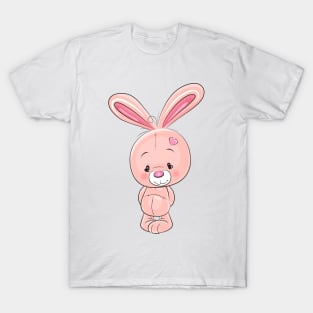 Cute Pink Bunny T-Shirt